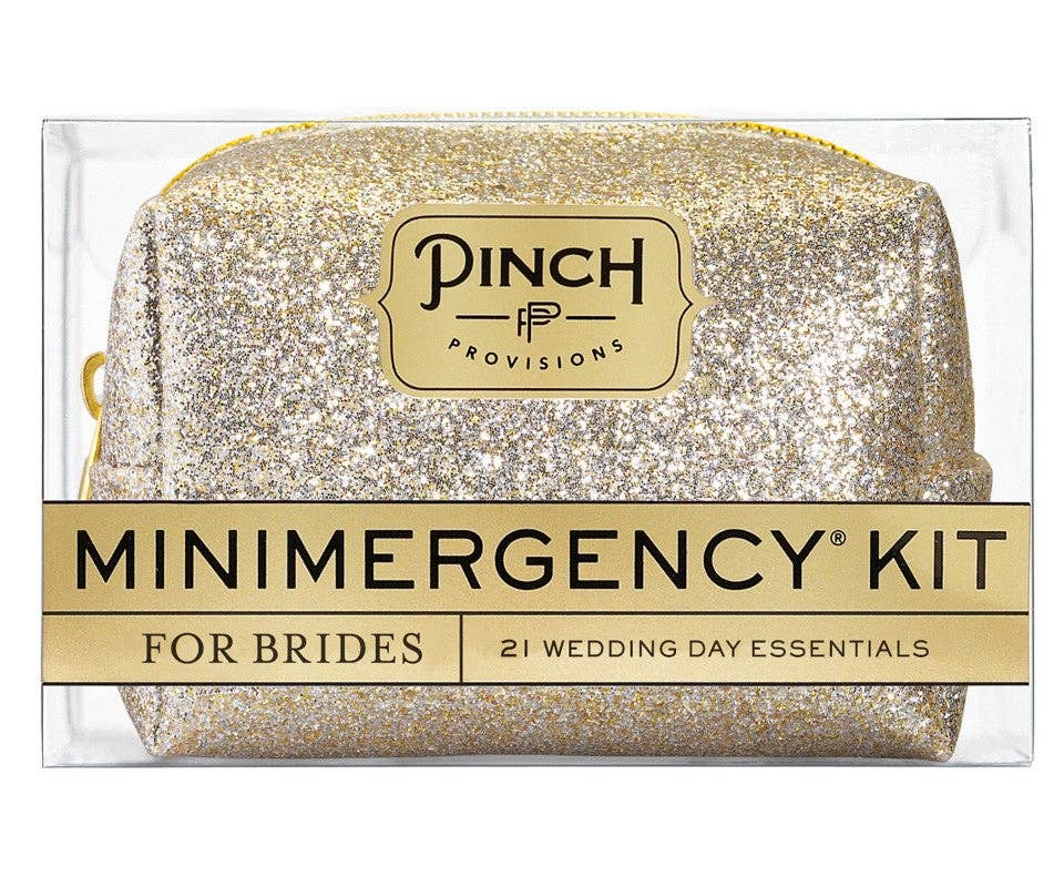 Minimergency Kit for Brides | Wedding Gifts: White Iridescent