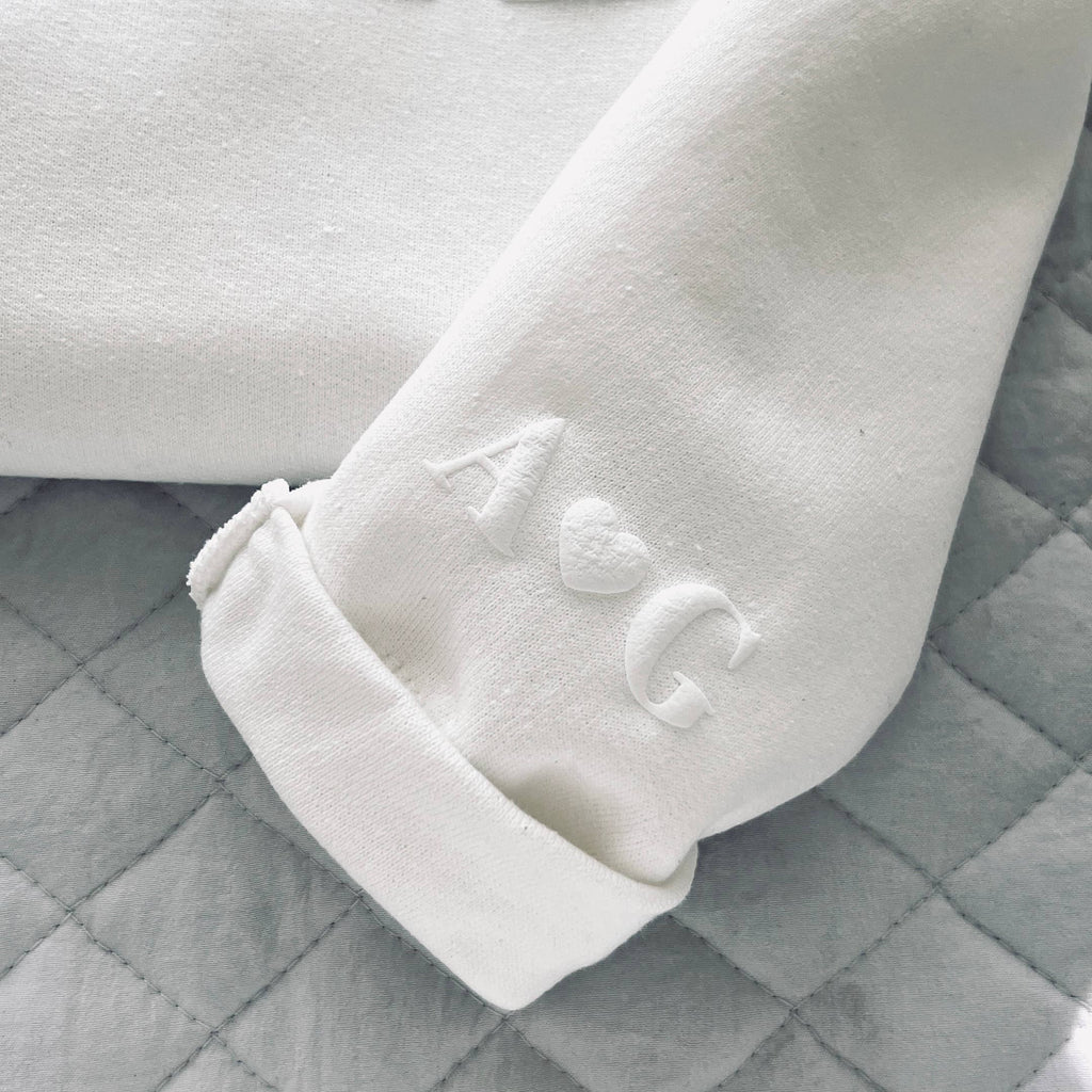 Customizable Wifey Sweatshirt | Bride to Be Shirt | Bridal Shower Gift: White / M