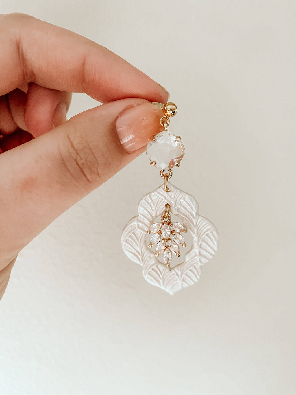 Birch Earrings - Gold Wedding Earrings