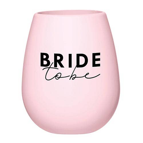 Silicone Wine Glass - Bride to Be