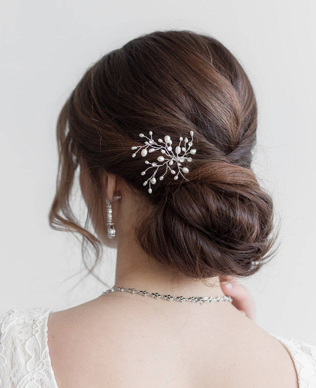 Sprigs Freshwater Pearl Hair Pin Set of 2