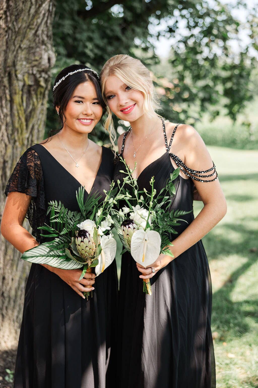 Flora Silver Headband