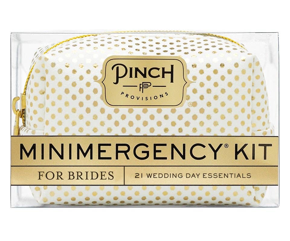 Minimergency Kit for Brides | Wedding Gifts: White Iridescent
