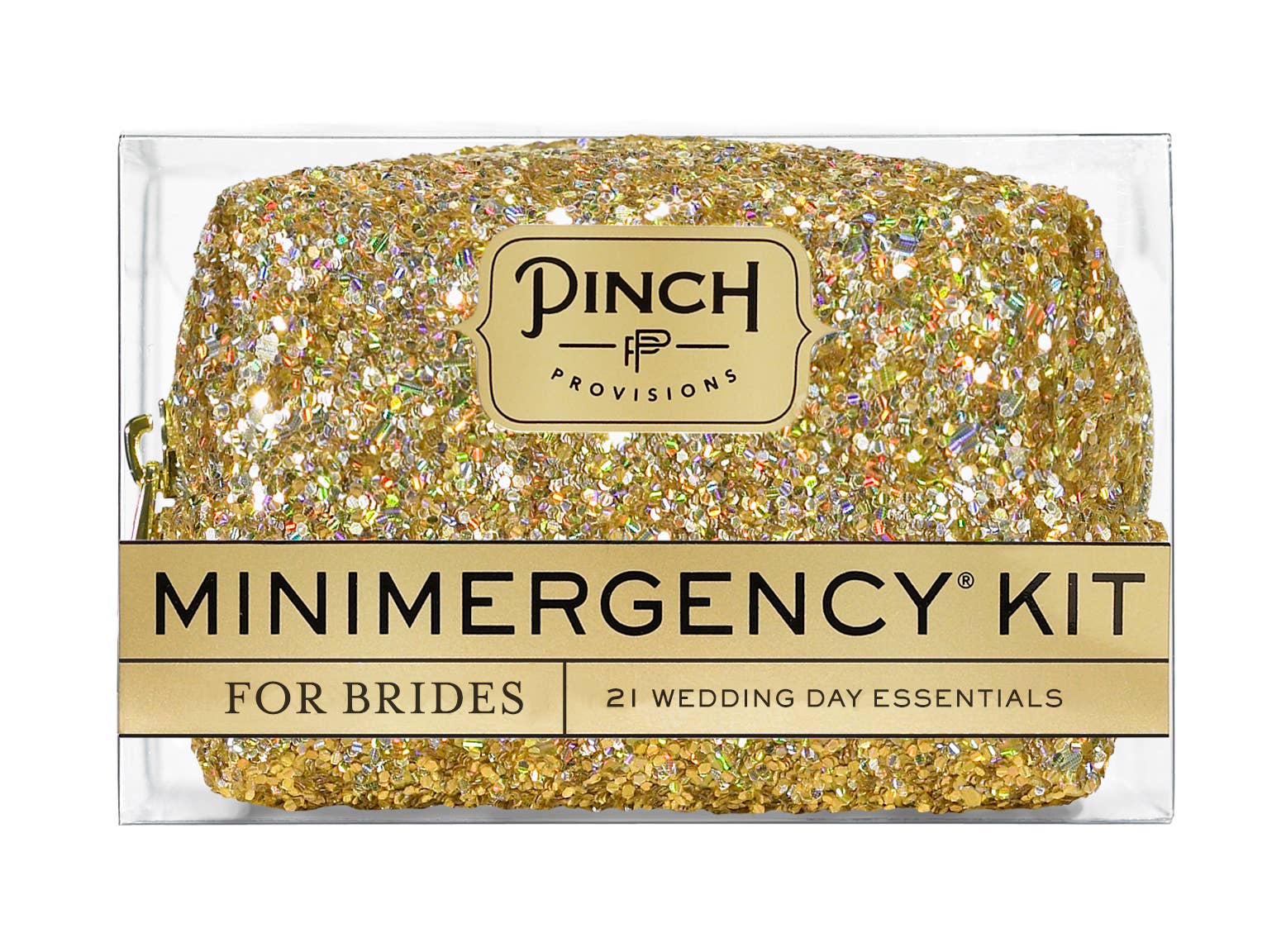 Minimergency Kit for Brides | Wedding Gifts: White Iridescent