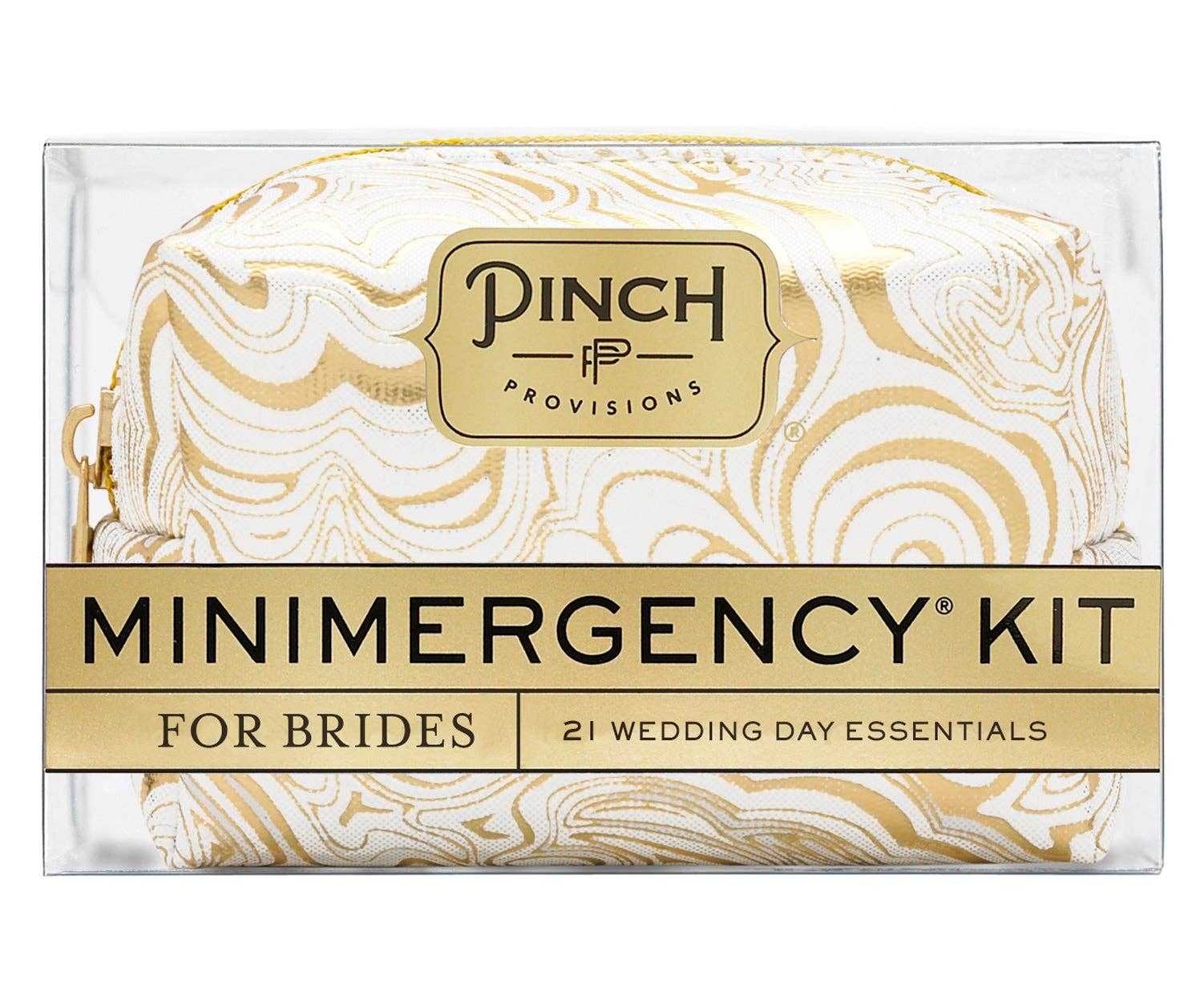 Minimergency Kit for Brides | Wedding Gifts: White Iridescent
