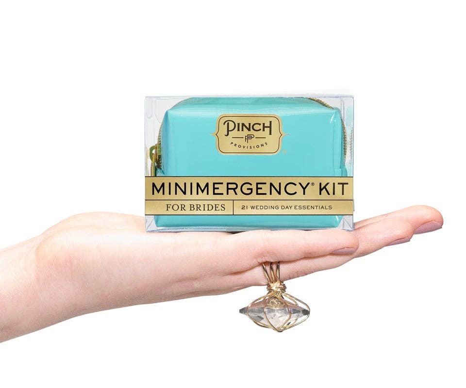 Minimergency Kit for Brides | Wedding Gifts: White Iridescent
