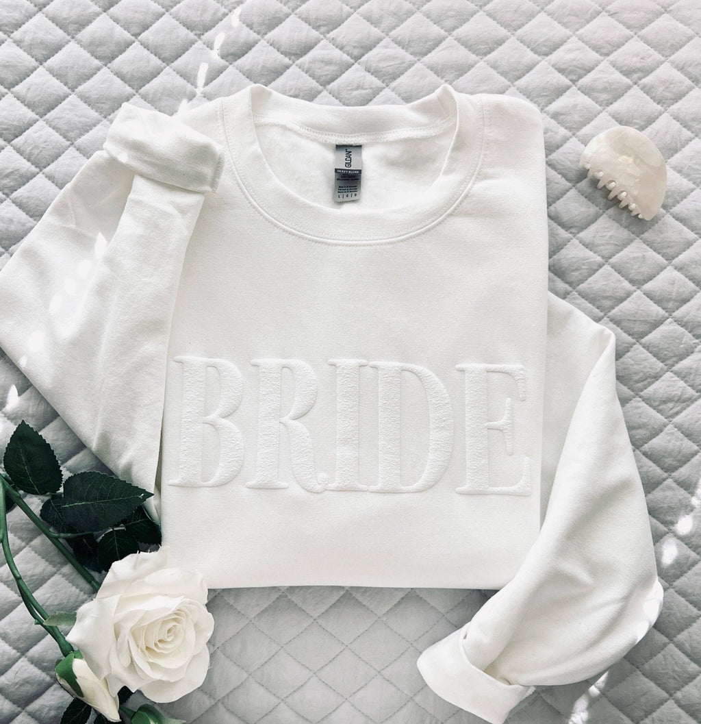 Bride Sweatshirt | Bride-to-Be Shirt | Bridal Shower Gift: Small